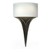 Calla Sconce in Oil Rubbed Bronze - 205315-SKT-14-SF1092 by Hubbardton Forge