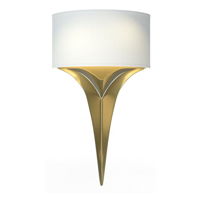 Calla Sconce in Modern Brass - 205315-SKT-86-SF1092 by Hubbardton Forge