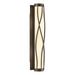 Twine Sconce in Bronze - 205401-SKT-05-GG0347 by Hubbardton Forge