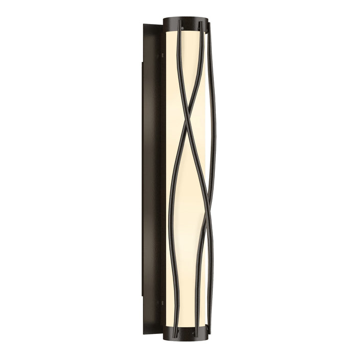 Twine Sconce in Oil Rubbed Bronze - 205401-SKT-14-GG0347 by Hubbardton Forge