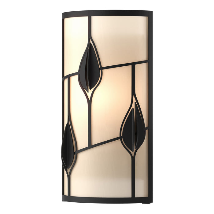 Alison's Leaves Sconce in Black - 205420-SKT-10-BB0420 by Hubbardton Forge