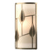 Alison's Leaves Sconce in Soft Gold - 205420-SKT-84-BB0420 by Hubbardton Forge