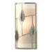 Alison's Leaves Sconce in Sterling - 205420-SKT-85-BB0420 by Hubbardton Forge