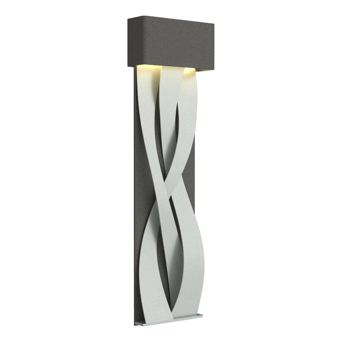 Tress Large LED Sconce in Natural Iron with Vintage Platinum Accent - 205437-LED-20-82 by Hubbardton Forge