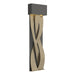 Tress Large LED Sconce in Natural Iron with Soft Gold Accent - 205437-LED-20-84 by Hubbardton Forge