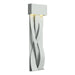 Tress Large LED Sconce in Vintage Platinum with Vintage Platinum Accent - 205437-LED-82-82 by Hubbardton Forge