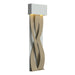 Tress Large LED Sconce in Vintage Platinum with Soft Gold Accent - 205437-LED-82-84 by Hubbardton Forge