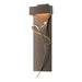 Rhapsody LED Sconce in Bronze with Soft Gold Accent - 205440-LED-05-84-CR by Hubbardton Forge