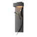 Rhapsody LED Sconce in Black with Bronze Accent - 205440-LED-10-05-CR by Hubbardton Forge