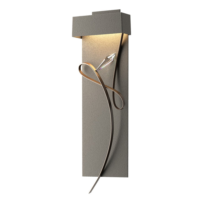 Rhapsody LED Sconce in Natural Iron with Bronze Accent - 205440-LED-20-05-CR by Hubbardton Forge