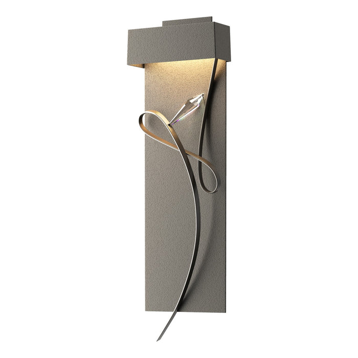 Rhapsody LED Sconce in Natural Iron with Dark Smoke Accent - 205440-LED-20-07-CR by Hubbardton Forge