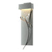 Rhapsody LED Sconce in Vintage Platinum with Dark Smoke Accent - 205440-LED-82-07-CR by Hubbardton Forge