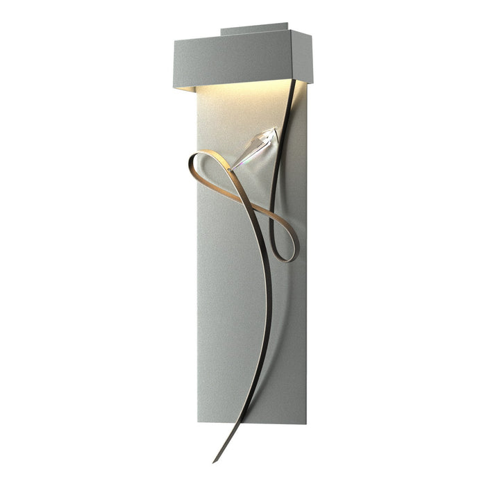 Rhapsody LED Sconce in Vintage Platinum with Natural Iron Accent - 205440-LED-82-20-CR by Hubbardton Forge