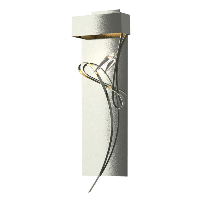 Rhapsody LED Sconce in Sterling with Sterling Accent - 205440-LED-85-85-CR by Hubbardton Forge