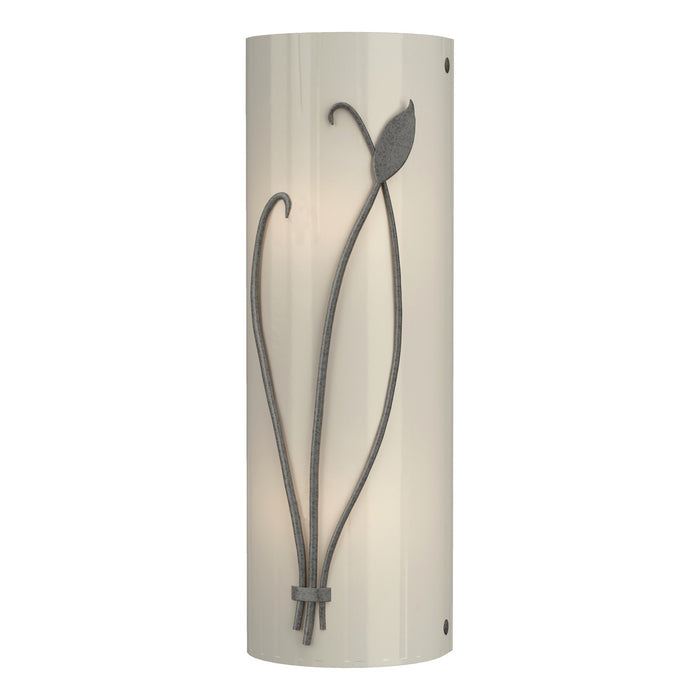 Forged Leaf and Stem (Left Side) Sconce in Natural Iron - 205770-SKT-LFT-20-CC0410 by Hubbardton Forge