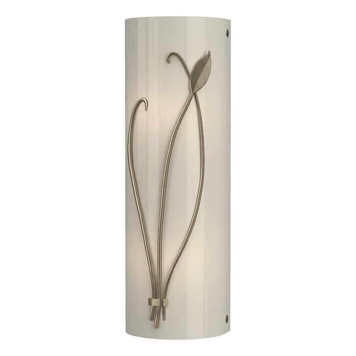 Forged Leaf and Stem (Left Side) Sconce in Soft Gold - 205770-SKT-LFT-84-CC0410 by Hubbardton Forge