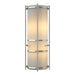 Extended Bars Sconce in Sterling - 205910-SKT-85-CC0412 by Hubbardton Forge