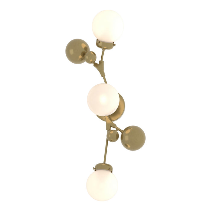 Sprig Sconce in Modern Brass - 206050-SKT-86-GG0629 by Hubbardton Forge