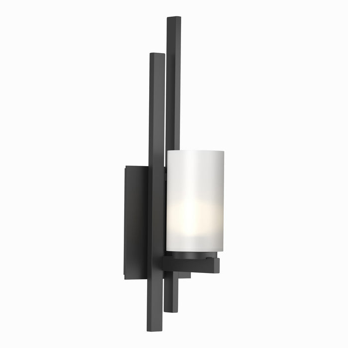 Ondrian 1 Light (Left Side) Sconce in Black - 206301-SKT-LFT-10-GG0168 by Hubbardton Forge