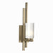 Ondrian 1 Light (Left Side) Sconce in Soft Gold - 206301-SKT-LFT-84-GG0168 by Hubbardton Forge