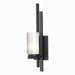 Ondrian 1 Light (Right Side) Sconce in Black - 206301-SKT-RGT-10-GG0168 by Hubbardton Forge