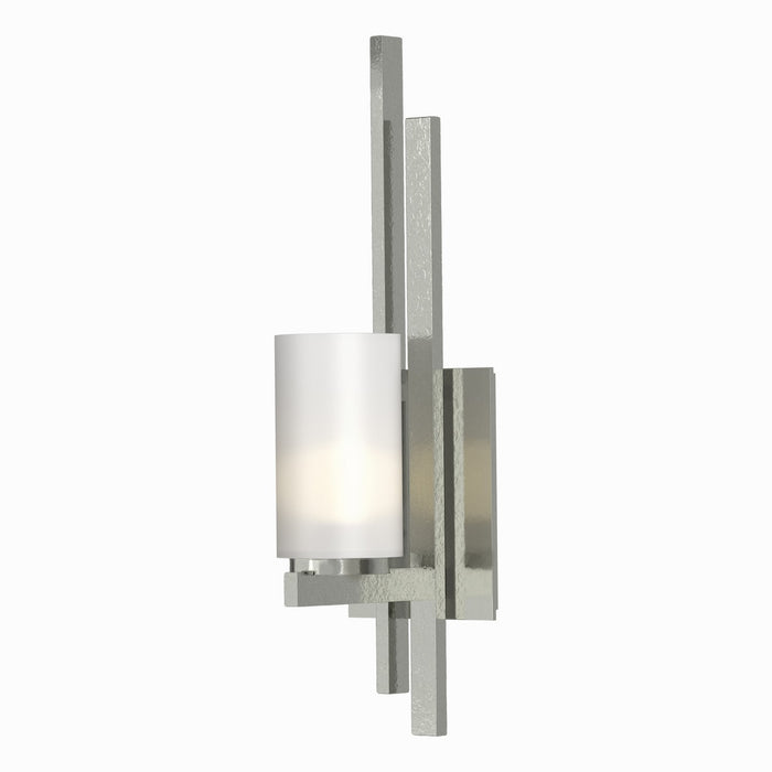 Ondrian 1 Light (Right Side) Sconce in Sterling - 206301-SKT-RGT-85-GG0168 by Hubbardton Forge