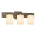 Ondrian 3 Light Horizontal Sconce in Soft Gold - 206303-SKT-84-GG0188 by Hubbardton Forge