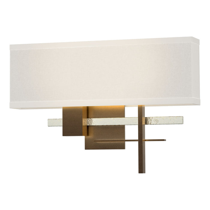 Cosmo Sconce in Bronze with Sterling Accent - 206350-SKT-05-85-SE1606 by Hubbardton Forge