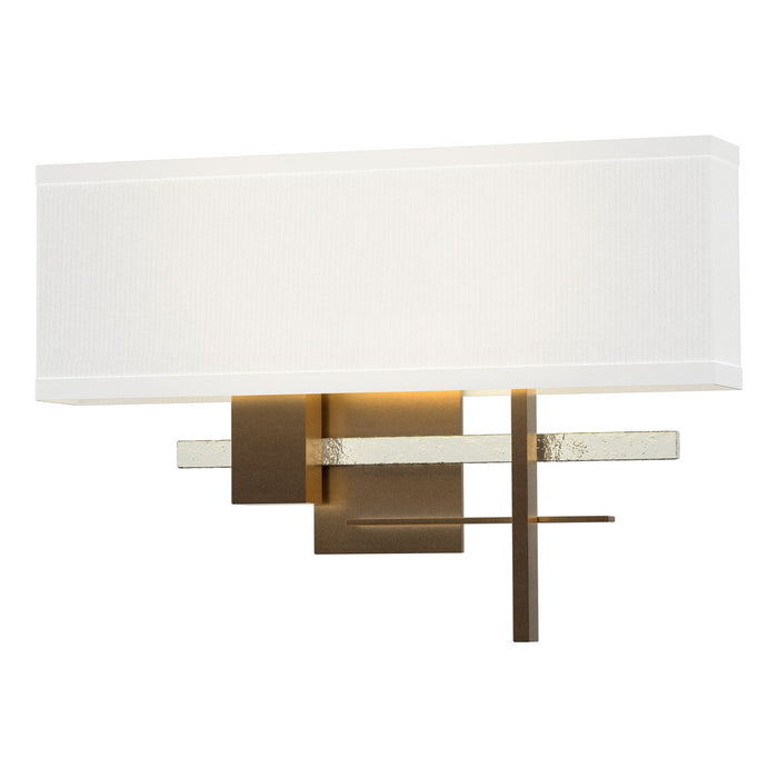 Cosmo Sconce in Bronze with Sterling Accent - 206350-SKT-05-85-SF1606 by Hubbardton Forge