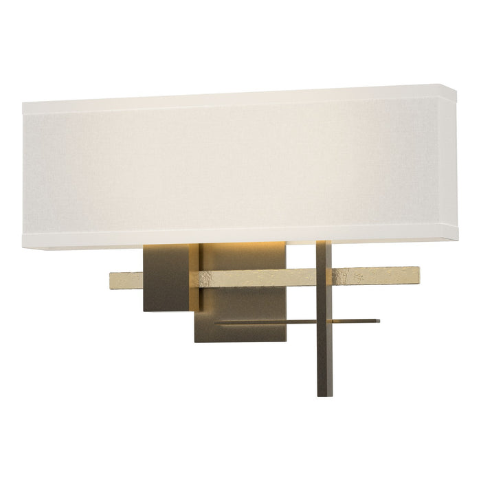 Cosmo Sconce in Dark Smoke with Modern Brass Accent - 206350-SKT-07-86-SE1606 by Hubbardton Forge