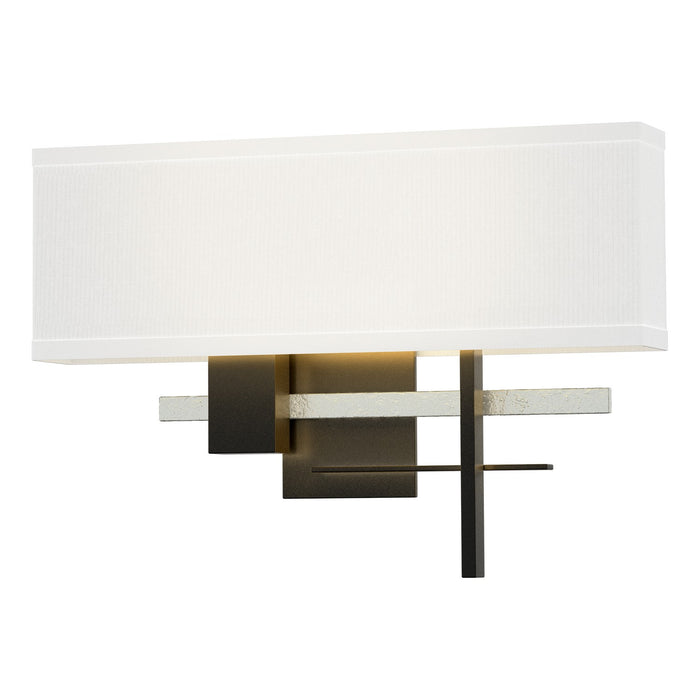 Cosmo Sconce in Black with Vintage Platinum Accent - 206350-SKT-10-82-SF1606 by Hubbardton Forge