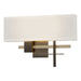 Cosmo Sconce in Oil Rubbed Bronze with Soft Gold Accent - 206350-SKT-14-84-SE1606 by Hubbardton Forge