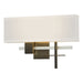 Cosmo Sconce in Natural Iron with Vintage Platinum Accent - 206350-SKT-20-82-SE1606 by Hubbardton Forge