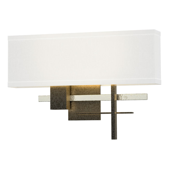 Cosmo Sconce in Natural Iron with Sterling Accent - 206350-SKT-20-85-SF1606 by Hubbardton Forge