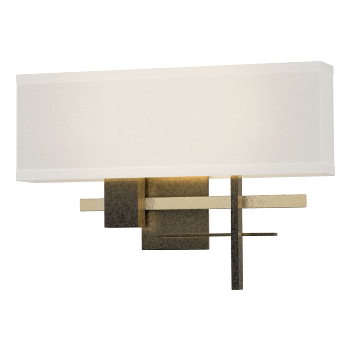 Cosmo Sconce in Natural Iron with Modern Brass Accent - 206350-SKT-20-86-SE1606 by Hubbardton Forge