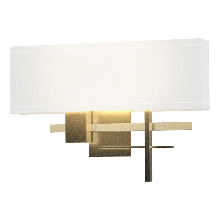 Cosmo Sconce in Natural Iron with Modern Brass Accent - 206350-SKT-20-86-SF1606 by Hubbardton Forge