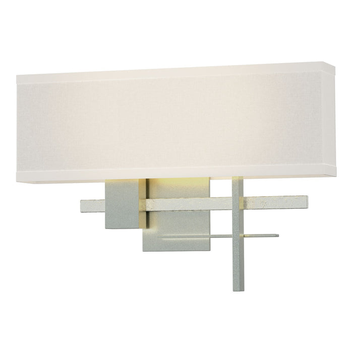 Cosmo Sconce in Vintage Platinum with Vintage Platinum Accent - 206350-SKT-82-82-SE1606 by Hubbardton Forge