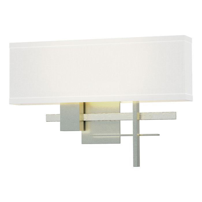 Cosmo Sconce in Vintage Platinum with Vintage Platinum Accent - 206350-SKT-82-82-SF1606 by Hubbardton Forge