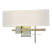 Cosmo Sconce in Vintage Platinum with Soft Gold Accent - 206350-SKT-82-84-SE1606 by Hubbardton Forge