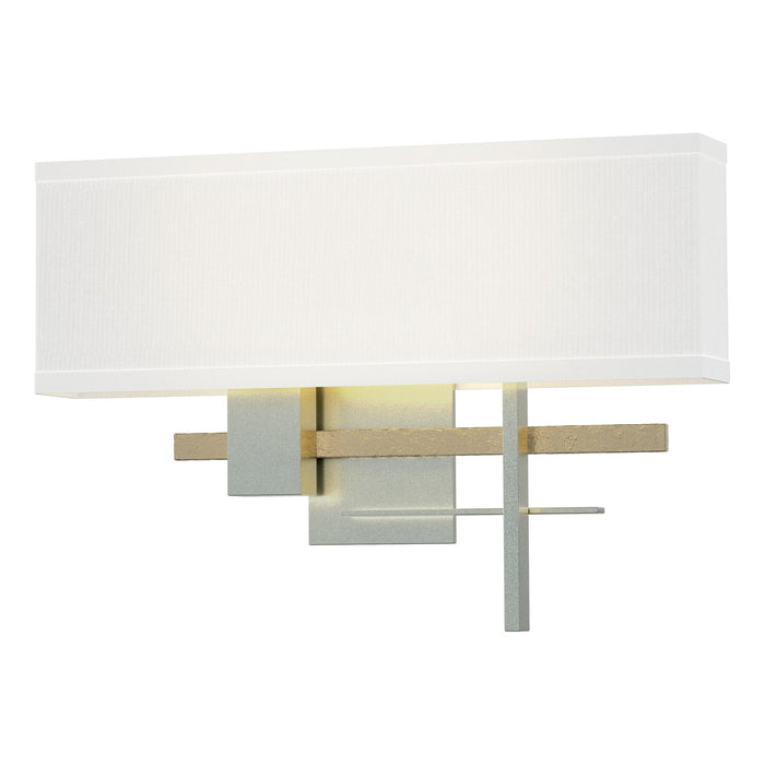 Cosmo Sconce in Vintage Platinum with Soft Gold Accent - 206350-SKT-82-84-SF1606 by Hubbardton Forge