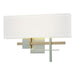 Cosmo Sconce in Vintage Platinum with Soft Gold Accent - 206350-SKT-82-84-SF1606 by Hubbardton Forge