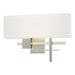 Cosmo Sconce in Vintage Platinum with Sterling Accent - 206350-SKT-82-85-SF1606 by Hubbardton Forge