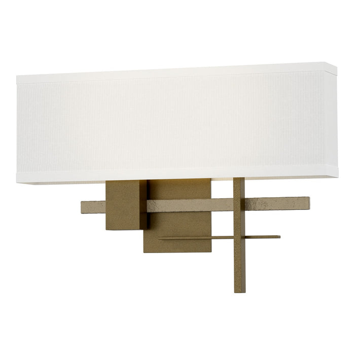 Cosmo Sconce in Soft Gold with Soft Gold Accent - 206350-SKT-84-84-SF1606 by Hubbardton Forge