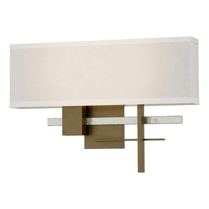 Cosmo Sconce in Soft Gold with Sterling Accent - 206350-SKT-84-85-SE1606 by Hubbardton Forge