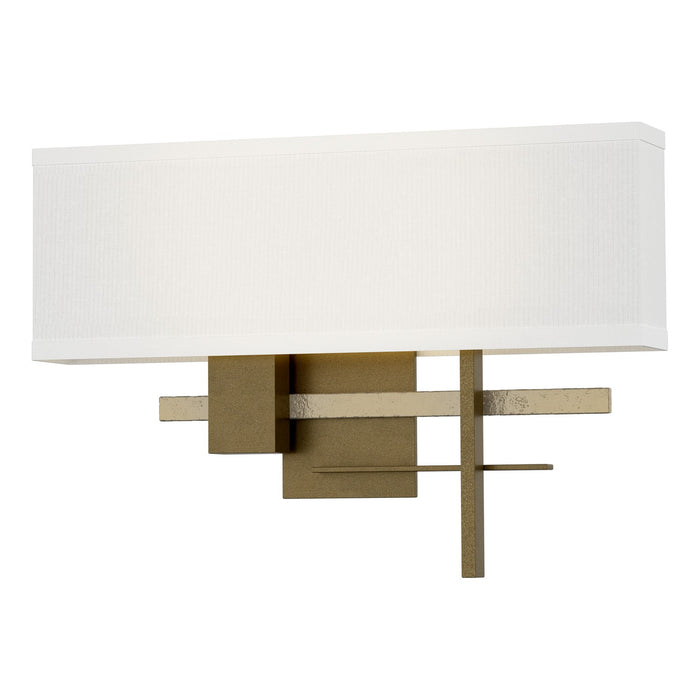 Cosmo Sconce in Soft Gold with Modern Brass Accent - 206350-SKT-84-86-SF1606 by Hubbardton Forge