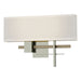 Cosmo Sconce in Sterling with Soft Gold Accent - 206350-SKT-85-84-SE1606 by Hubbardton Forge