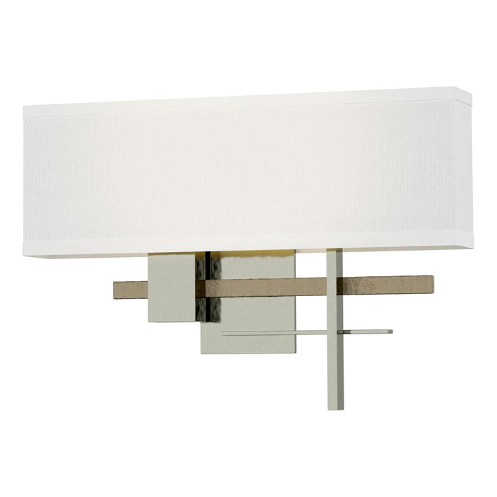 Cosmo Sconce in Sterling with Soft Gold Accent - 206350-SKT-85-84-SF1606 by Hubbardton Forge