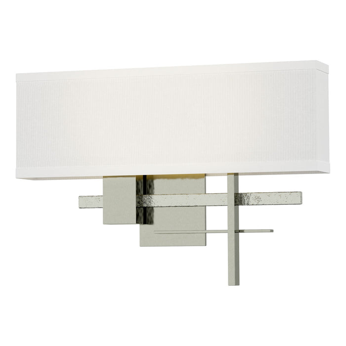 Cosmo Sconce in Sterling with Sterling Accent - 206350-SKT-85-85-SF1606 by Hubbardton Forge