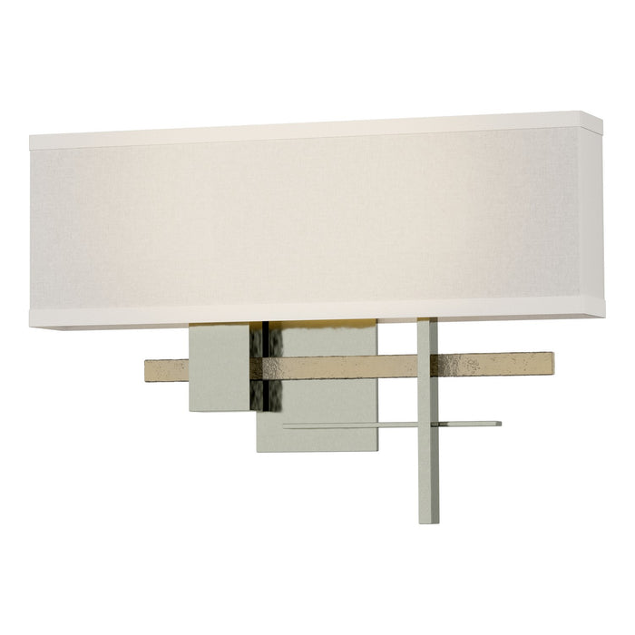 Cosmo Sconce in Sterling with Modern Brass Accent - 206350-SKT-85-86-SE1606 by Hubbardton Forge