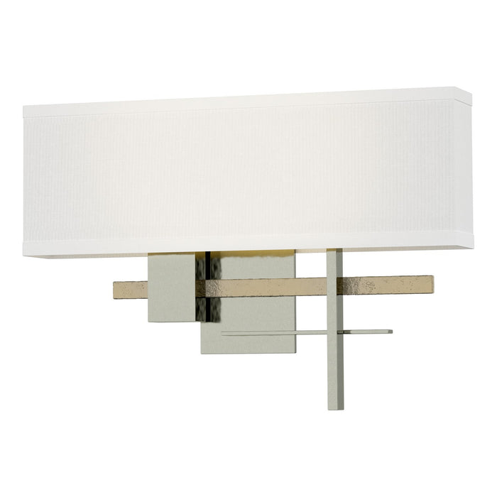 Cosmo Sconce in Sterling with Modern Brass Accent - 206350-SKT-85-86-SF1606 by Hubbardton Forge